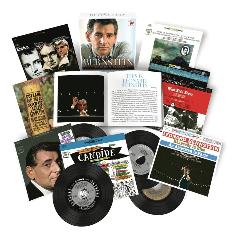 Kniha: Leonard Bernstein: 10 Album Classics - SONY CLASSICAL