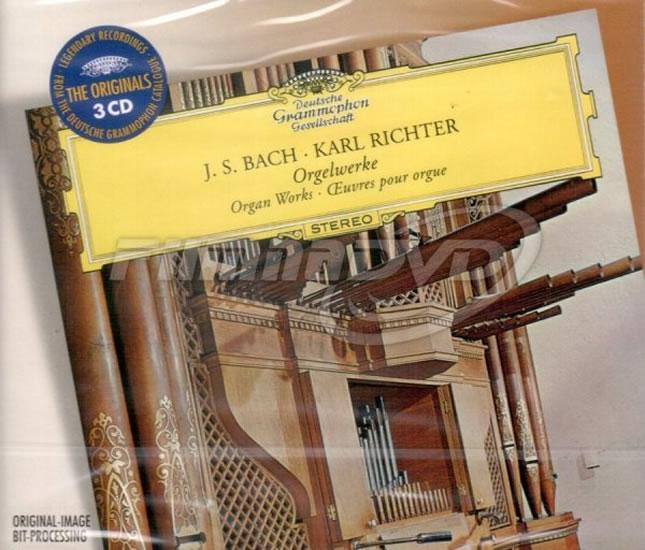 Kniha: Bach, Karl Richter: Organ Works - 3CD - Bach Johann Sebastian