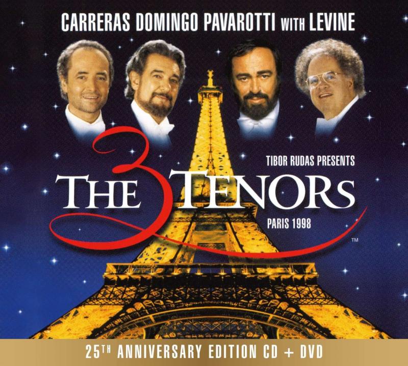 Kniha: Pavarotti Domingo Carreras: The 3 Tenors In Paris 1998 - DECCA