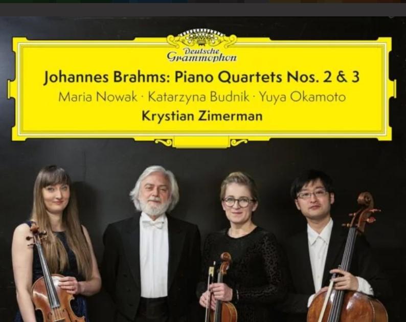 Kniha: Zimerman Krystian:  Klavirni Kvartety 2,3  Brahms Johannes - DG