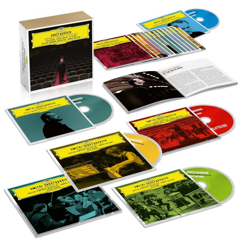 Kniha: Nelsons Andris/Bso:  Symfonie/Koncerty/Lady Mac  Sostakovic Dimitrij - Nelsons Andris/Bso