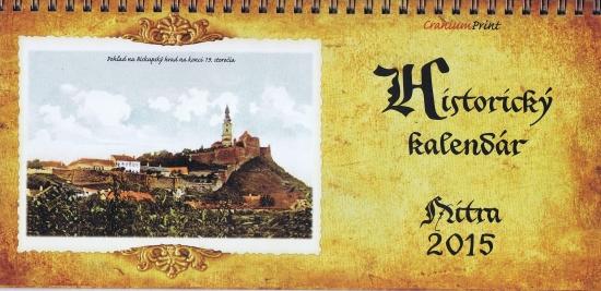 Kniha: K-Historický kalendár Nitra 2015-stolovýautor neuvedený