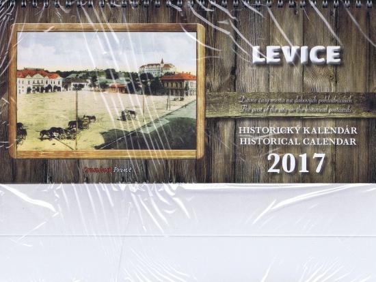 Kniha: K-Historický kalendár Levice 2017-stolovýautor neuvedený