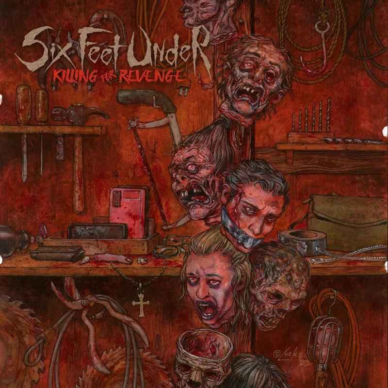 Kniha: Six Feet Under: Killing For Revenge (Crusted Blood) LP - METAL BLADE