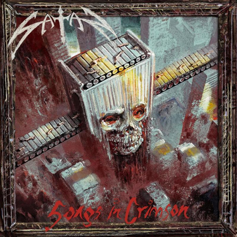 Kniha: Satan: Songs In Crimson (Grey) LP - METAL BLADE