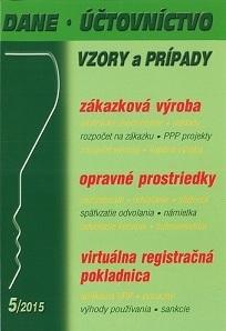Kniha: Dane, účtovníctvo 5/2015autor neuvedený