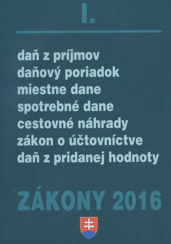 Kniha: Zákony 2016/Iautor neuvedený