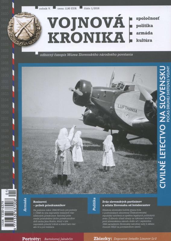 Kniha: Vojnová kronika 1/2016 - Kolektív autorov