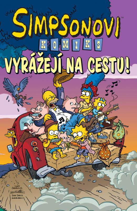 Kniha: Simpsonovi - vyrážejí na cestu - Matt Groening