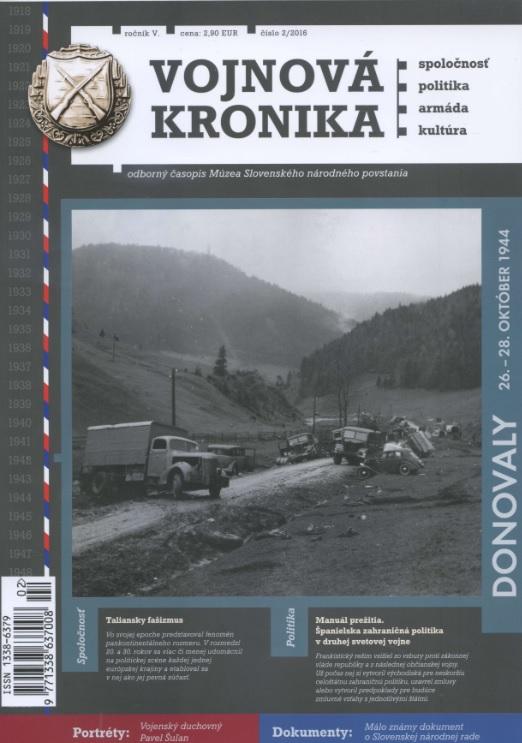 Kniha: Vojnová kronika 2/2016 - Kolektív autorov
