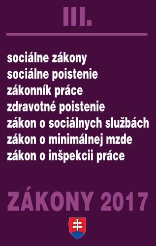 Kniha: Zákony 2017/IIIautor neuvedený