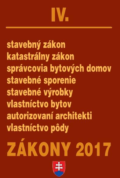Kniha: Zákony 2017/IVautor neuvedený