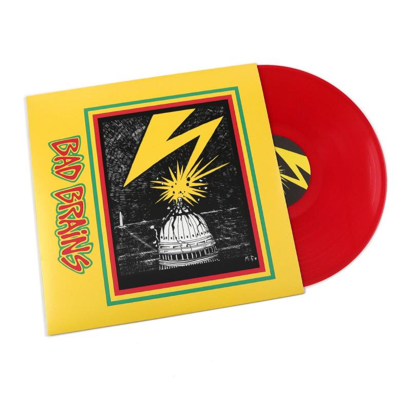 Kniha: BAD BRAINS  BAD BRAINS -COLOURED- / RED VINYL - ORG MUSIC