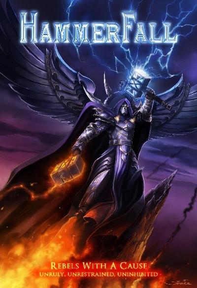 Kniha: Hammerfall:  Rebels with a Cause PAL/All Regions The Vikings Are Back! - Hammerfall