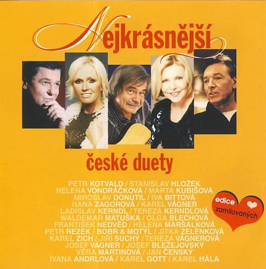 Kniha: Nejkrásnější české duety - CD - Různí interpreti