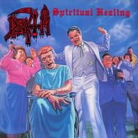 Death: Spiritual Healin Ltd. (Red, Cyan -amp; Black Splatter) LP