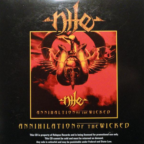 Kniha: Nile: Annihilation Of The Wicked - Relapse