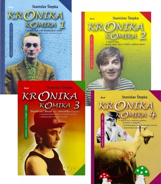 Kniha: Kronika komika 1.-4. diel KOMPLET - Štepka Stanislav