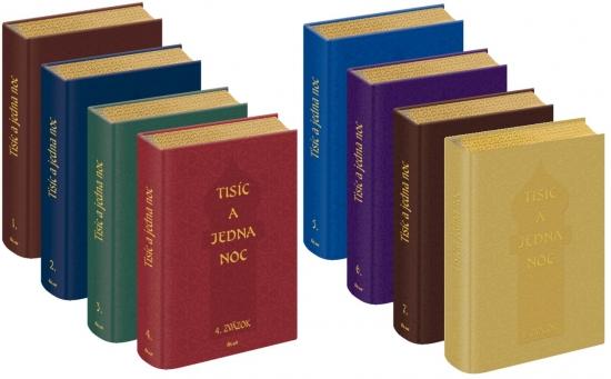 Kniha: Tisíc a jedna noc 1.-8. zväzok KOMPLET - Pauliny Ján