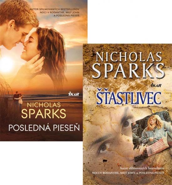 Kniha: Posledná pieseň + Šťastlivec KOMPLET - Sparks Nicholas