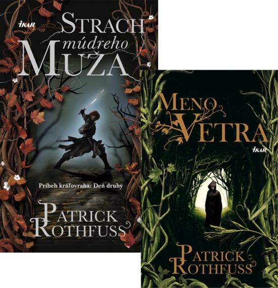 Kniha: Strach múdreho muža + Meno vetra KOMPLET - Rothfuss Patrick