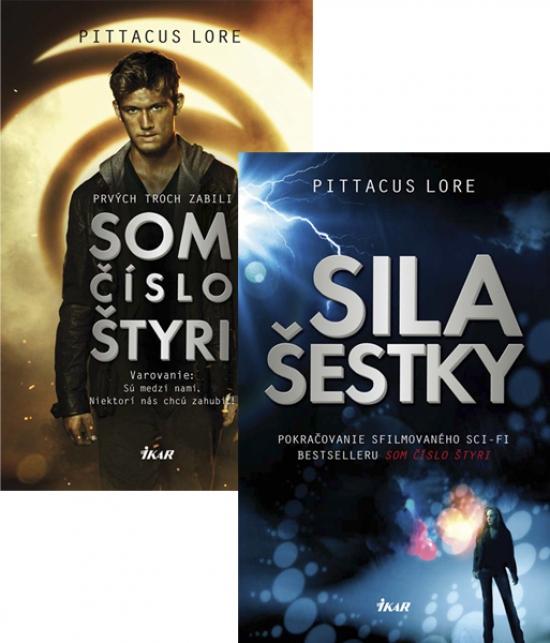 Kniha: Som číslo štyri+Sila šestky KOMPLET - Lore Pittacus