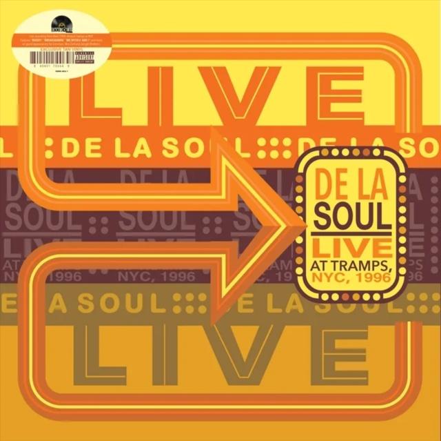Kniha: DE LA SOUL  LIVE AT TRAMPS, NYC, 1996 - CHRYSALIS