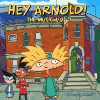 LANG, JIM  HEY ARNOLD! THE MUSIC, VOL.1 / CLEAR W/ RED, BLUE, WHITE, BONE -amp; PINK SPLATTER