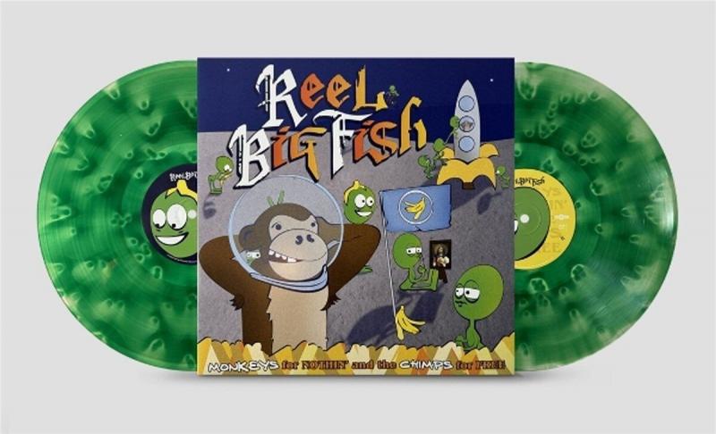 Kniha: Reel Big Fish:  Monkeys For Nothin And The Chimps For Free / Green - ENJOY THE RIDE