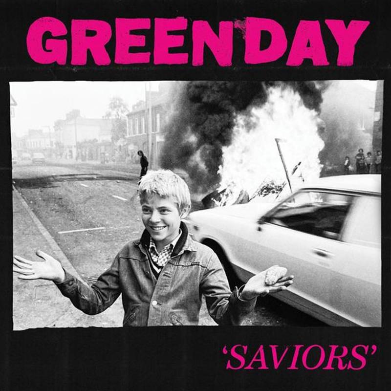 Kniha: Green Day: Saviors (Neon Pink) LP - Green Day