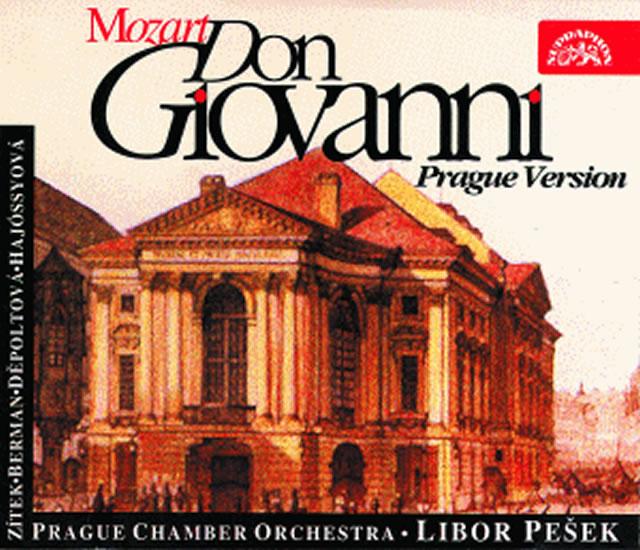 Kniha: Don Giovanni. Opera o 2 dějstvích (pražská verze) - 2CD - Mozart Wolfgang Amadeus