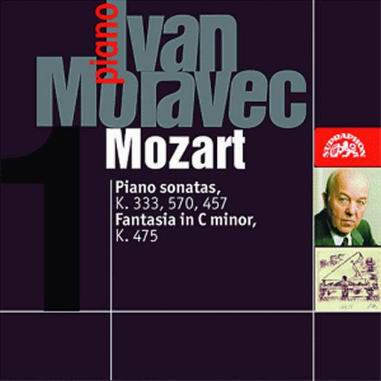 Kniha: Klavírní sonáty K. 333, 457, 570, Fantazie K. 475 - CD - Mozart Wolfgang Amadeus