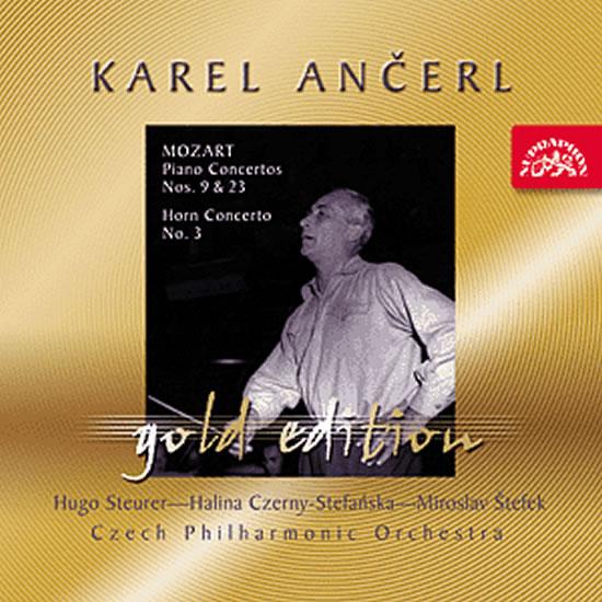 Kniha: Gold Edition 38 Mozart: Koncerty pro klavír K. 488, K. 271, lesní roh K. 447 - CD - Mozart Wolfgang Amadeus