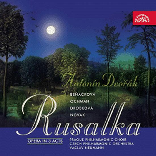 Kniha: Rusalka. Opera o 3 dějstvích - 3CD - Dvořák Antonín