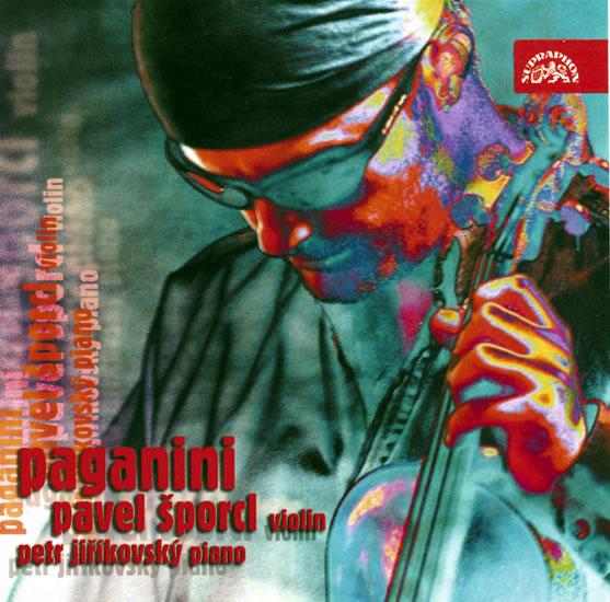 Kniha: Paganini - Caprice, Sonáta e moll, Le Streghe, Moto perpetuo...- CD - Šporcl Pavel