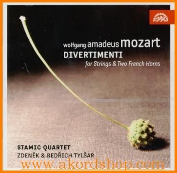 Kniha: Zdeněk a Bedrich Tylšar and Stamic Quartet: Mozart - Divertimenta - Supraphon