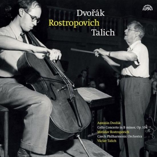 Kniha: Dvořák: Koncert h moll pro violoncello a orchestr - LP - Dvořák Antonín