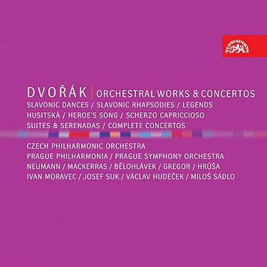 Kniha: Orchestrální dílo - 8CD - Dvořák Antonín