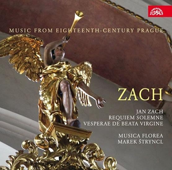 Kniha: J. Zach - Hudba Prahy 18. století - CD - Zach Jan