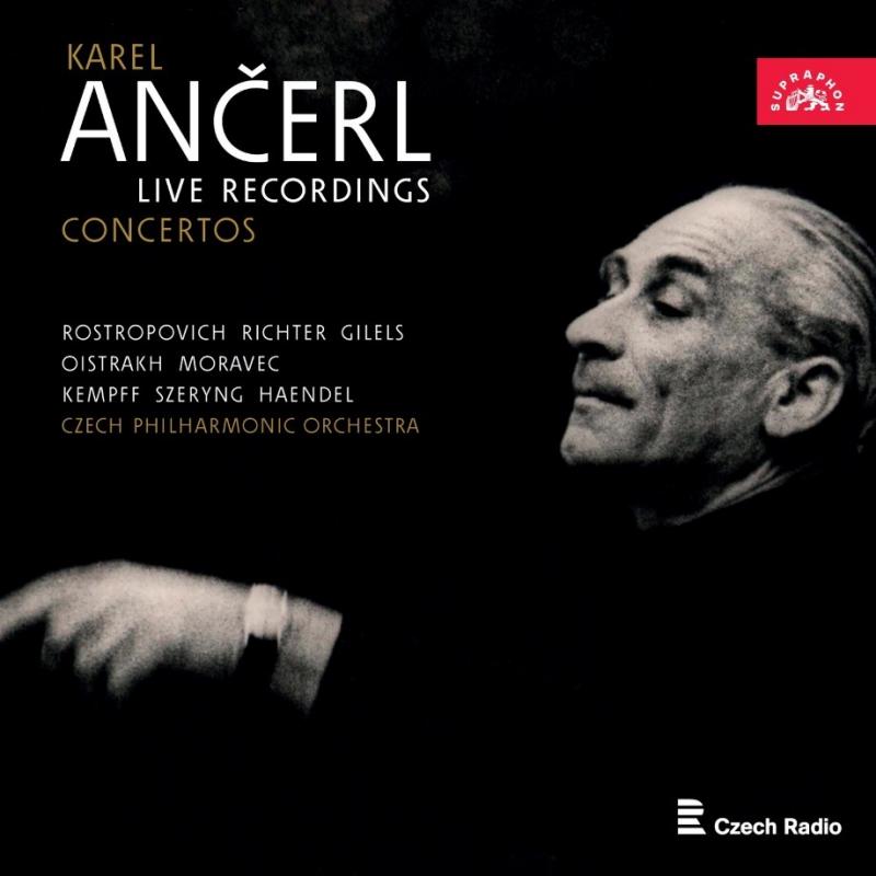 Kniha: Česká Filharmonie, Ančerl Kare:  Live Recordings / Concertos - Česká filharmonie