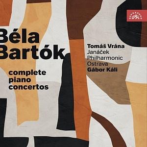 Kniha: Tomáš Vrána, Janáčkova filharmonie:  Bartók: Klavírní koncerty (komplet) - Tomáš Vrána