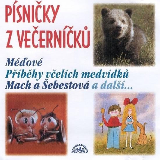 Kniha: Písničky z Večerníčků - Včelí medvídci - CDautor neuvedený