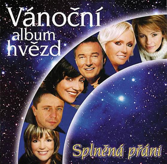 Kniha: Vánoční album hvězd/Splněná přání CD - Různí interpreti