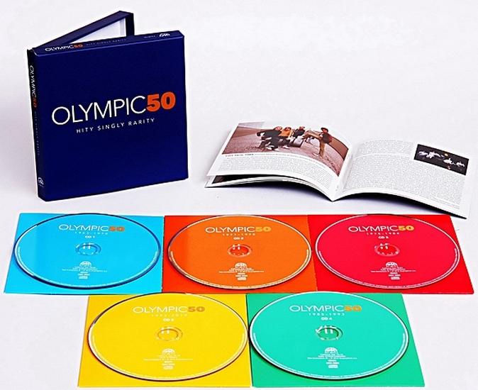 Kniha: Olympic - 50 Hity singly rarity 5CD - Olympic