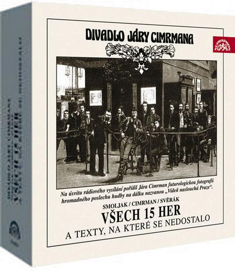 Kniha: Divadlo Járy Cimrmana - Všech 15 her a texty, na které se nedostalo 17CD - Cimrman, Smojak, Svěrák