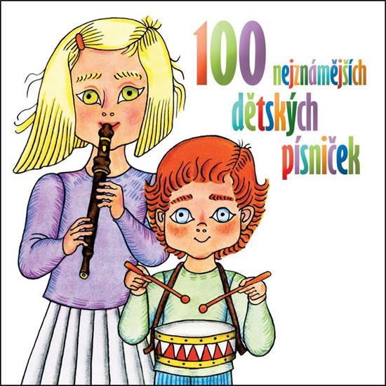 Kniha: 100 nejznámějších dětských písniček - 2 CD - Various