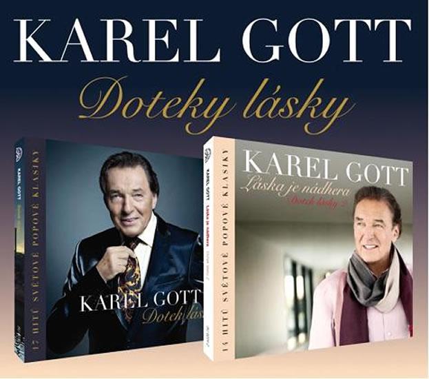 Kniha: Doteky lásky - 2CD - Gott Karel