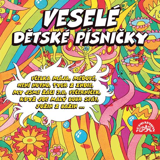 Kniha: Veselé dětské písničky - 2 CD - Various