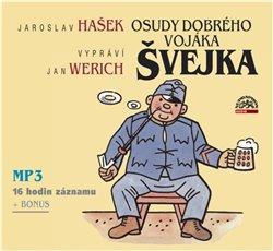 Kniha: Osudy dobrého vojáka Švejka (2xaudio na cd - mp3) - Jaroslav Hašek