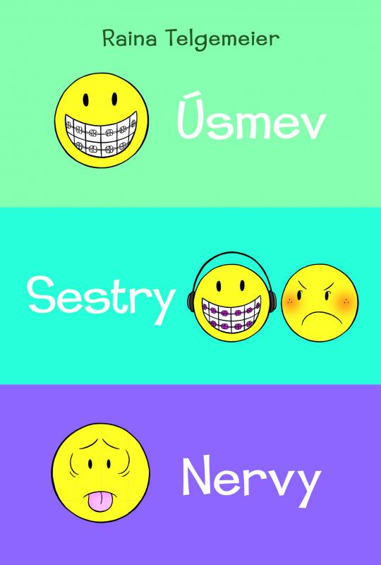 Kniha: SET Úsmev (Úsmev, Sestry, Nervy) - Raina Telgemeier